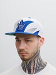 Бейсболка MITCHELL NESS арт. 6HSSSH22088-TMLWHIT Toronto Maple Leafs NHL (белый)